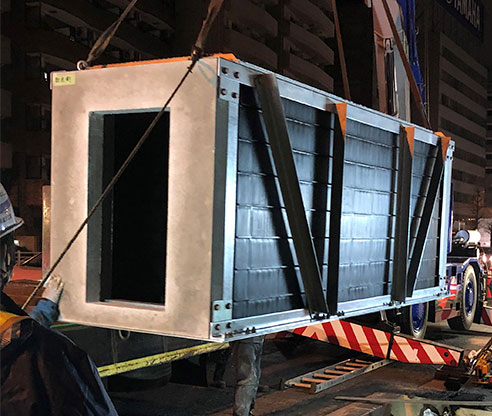 仮設電線共同溝向け<br>「軽量型特殊部」